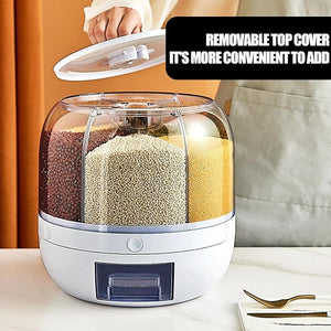Rotating Food Storage Dispenser - LUVVIRA